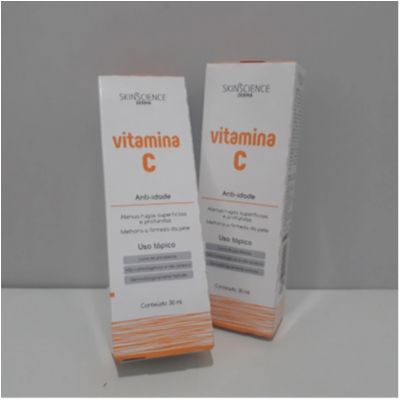 Vitamina C - Anti-idade Creme | Bisnaga 30ml (Skinscience Derma)