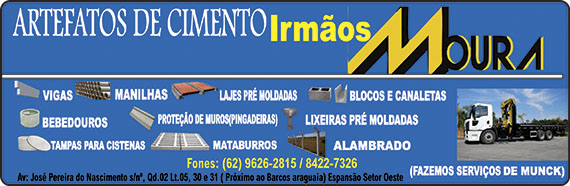 ARTEFATOS DE CIMENTO IRMÃOS MOURA