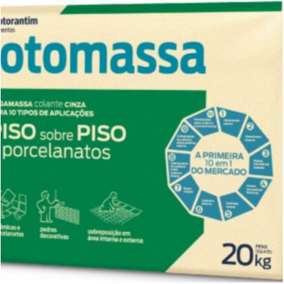 ARGAMASSA VOTOMASSA PISO/PISO CINZA 20 KG