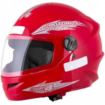  Capacete Moto Four Kids Infantil 54 Vermelho