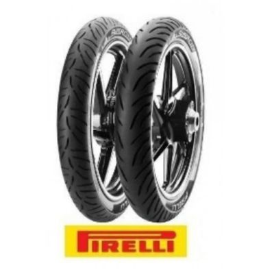 Par Pneu Dianteiro Traseiro Titan Factor Pirelli Sem Câmara