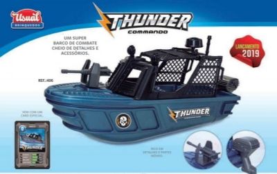 Barco de Brinquedo Thunder Commando