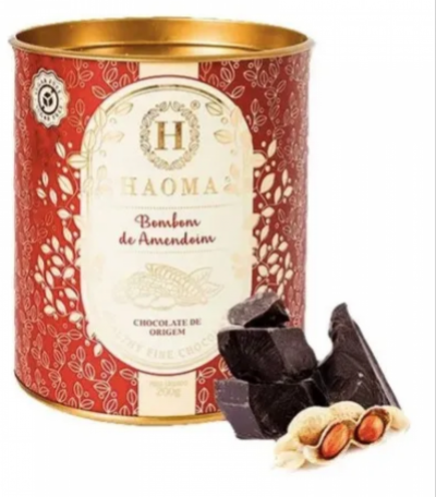 Haoma Bombom Chocolate Belga Whey Protein Amendoim