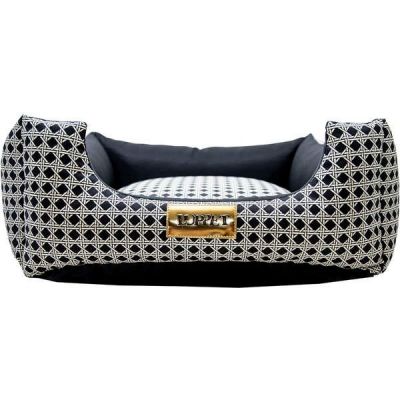 Cama Luxo Para Cachorro Luppet Pequeno Médio Porte até 12kg Preto Vime G