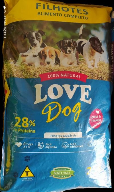 LOVE DOG PREMIUM FILHOTE 25 KG