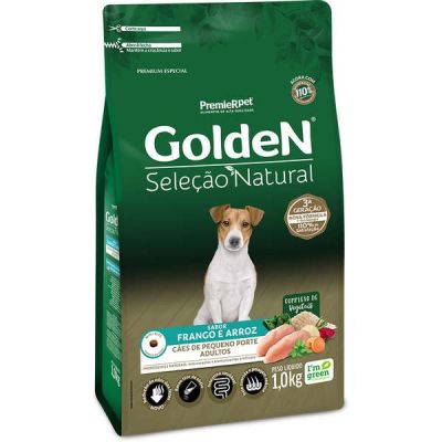 Ração Seca PremieR Pet Golden Seleção Natural para Cães Adultos Mini Bits