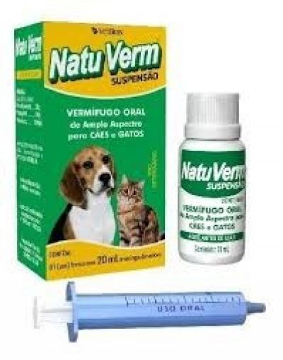 NATU VERM SUSPENSÃO – 20 ML