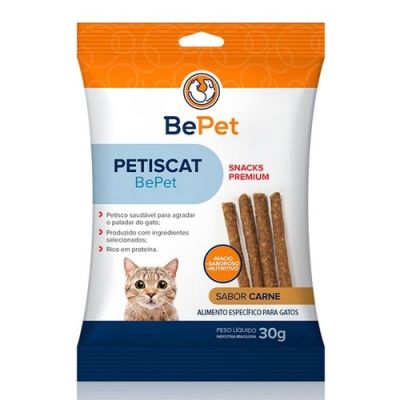 Petisco Para gatos Petiscat BePet - 30g