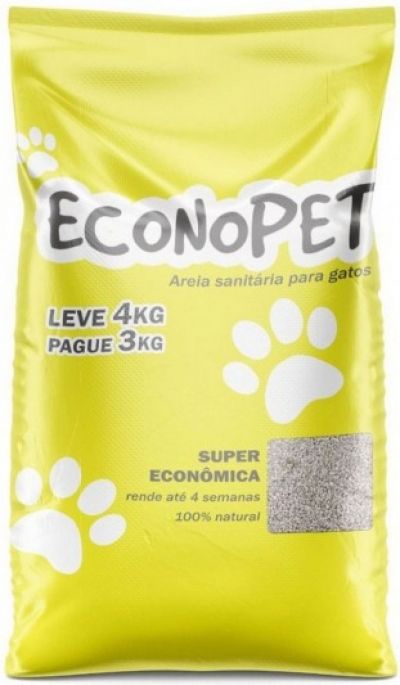 AREIA DE GATO ECONOPET