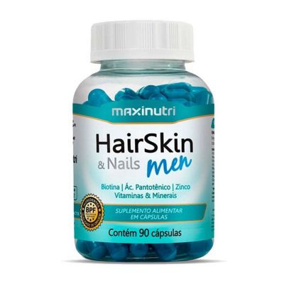 HairSkin Men com 90 Capsulas Loja Maxinutri
