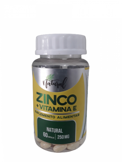 Zinco + Vitamina E Suplemento alimentar