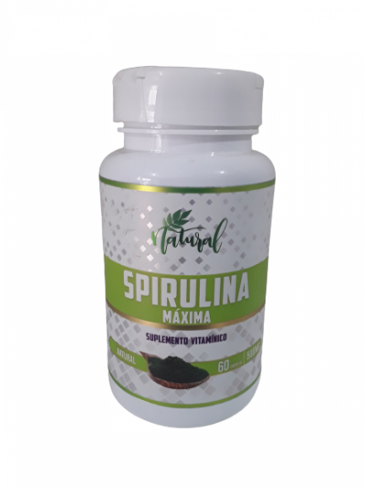 Spirulina Máxima Suplemento Vitáminico