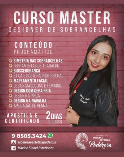 Curso de Designer de Sobrancelhas