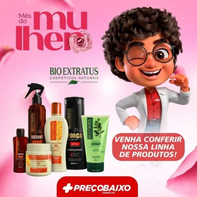 Venha conferir nossa linha de produtos! Bio Extratus