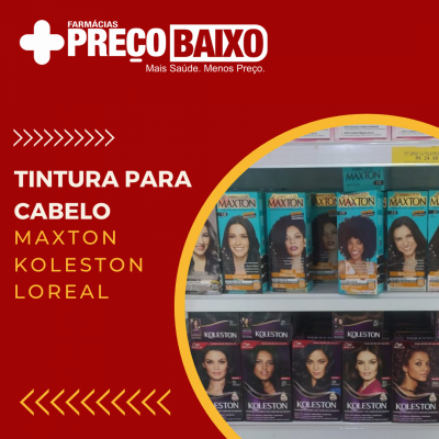 tintura para cabelo , varias marcas