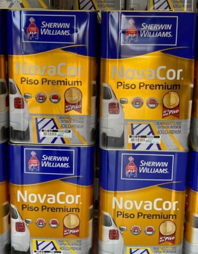 Tinta Novacor Piso Mais Resistente Sherwin Williams 18l