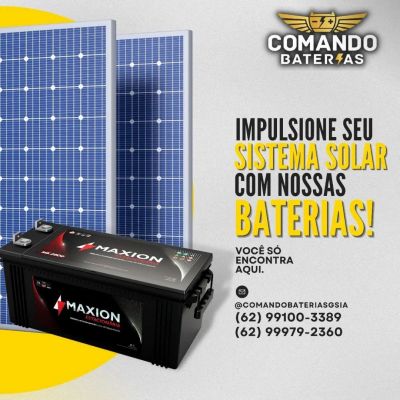 bateria estacionária para energia solar