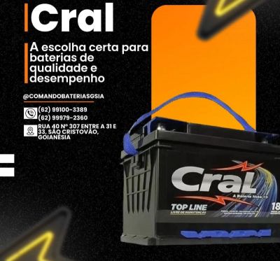 bateria cral