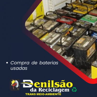 Compra de baterias usadas