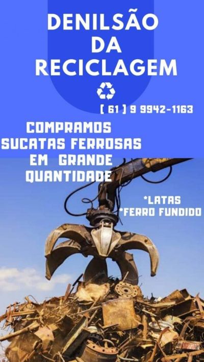 compramos sucatas ferrosas em grande quantidade