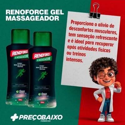 massageador gel renoforce